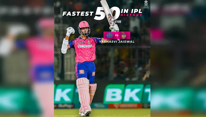 On This Day (May 11): Yashasvi Jaiswal Blazes Into IPL History With Record-Breaking Fifty in Jaw-Dropping 13 Balls!
