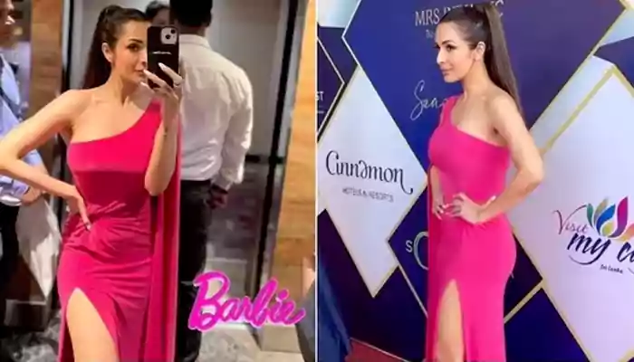'Barbie Arora in Sri Lanka': Malaika Arora slays Barbiecore trend in stunning hot pink gown and high ponytail. Watch